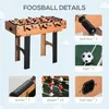 HOMCOM 4-in-1 Multispieltisch mit Tischfußball Tischhockey Produktbild-Vorschau 5