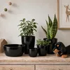 Floran Blumentopf „Boule“ - schwarz - glanzend - Keramik - Produktbild-Vorschau 5