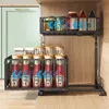 OKWISH Küchenregale Organizer Küche, Gewürzregal, Eckregal Produktbild-Vorschau 4