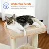 Purpurra Kratzbaum Frühlingskollektion mit Höhle beige, 68 Produktbild-Vorschau 4