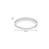 Vera LED Deckenleuchte 22 cm 18W IP65 weiß Produktbild-Vorschau 4