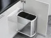 HAILO AS Duo 3416901 pattumiera da incasso 16 L inox bianco Anteprima dell’immagine prodotto 9