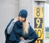 Knit Factory Jazz Poncho Cape - Jeans - One Size Produktbild-Vorschau 4