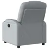 The Living Store Relaxsessel Hellgrau Stoff Produktbild-Vorschau 6