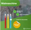 4er Ostereier Schablone Set inkl. Malstifte Ostern Produktbild-Vorschau 3