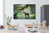 MuchoWow® - Leinwandbilder - Dschungel - Elefant - Wasser, Produktbild-Vorschau 5
