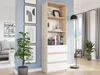 Framire Bücherregal Büroregal mit 3 Schubladen und 3 Produktbild-Vorschau 3
