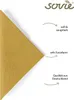 MANK Serviette in Gold aus Tissue 3-lagig, 33 x 33 cm, 100 Produktbild-Vorschau 3