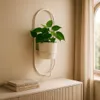 FRAMADO, Pflanzregal Wand, Blumenhalter Metall Hängend Produktbild-Vorschau 8