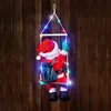 Sitzender Weihnachtsmann auf einer Schaukel | mit 20 bunten Produktbild-Vorschau 8