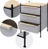 ML-Design cassettiera con 3 cassetti in tessuto, 58x78x42,5 Anteprima dell’immagine prodotto 5