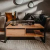 Homestyle4u Couchtisch Sofatisch Wohnzimmertisch Produktbild-Vorschau 8