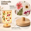 DIY Nachtlicht mit Trockenblumen, Blanko Stoffschirm, 3 Produktbild-Vorschau 3