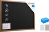Lavagna nera da gesso in cornice di legno 120x90 cm Anteprima dell’immagine prodotto 1