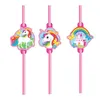 8 Trinkhalme Einhorn Produktbild-Vorschau 2