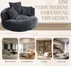 MODFU Sitzsack,Relaxsofa hohen Rücken Sitzsack, Lazy Sofa Produktbild-Vorschau 5