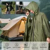 Ponchos,Wasserdicht Regenponcho mit Reißverschluss für Produktbild-Vorschau 4