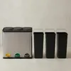 Tříkomorový koš na tříděný odpad ESLI, 60 l – stříbrný Náhled obrázku produktu 6
