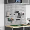 vidaXL Werkzeugwandpaneel 2 pcs Grau 100 x 1 x 80 cm Voir les images du produit 3