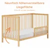 Lit bébé Kids Collective, lit à barreaux avec barrière de Voir les images du produit 6
