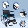 Fauteuil roulant pliable Mobiclinic assise 46 cm frein à Voir les images du produit 3