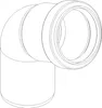 POLOPLAST POLO-KAL NG, Bogen, DN 50/67, 1 Stk. Produktbild-Vorschau 3