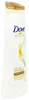 A white bottle of Dove shampoo with a gold cap. Produktbild-Vorschau