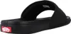 A black Vans slide sandal shown from a side angle. Anteprima dell’immagine prodotto