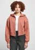 TB4766 - Ladies Short Oversized Zip Jacket terracotta 3XL Produktbild-Vorschau 1