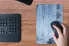 MuchoWow® Mauspad Mousepad Wald - Winter - Schnee 18x27 cm Produktbild-Vorschau 4