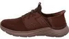 A side view of a brown Skechers sneaker. Produktbild-Vorschau