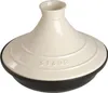 Staub Tajine 28cm rund cream, Gusseisen Produktbild-Vorschau 1