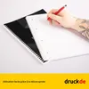 Bloc-notes universitaire DUO - 20 pièces - quadrillé et Voir les images du produit 3
