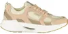 Stylische Damensneaker in Rosa mit Beige-Details und Produktbild-Vorschau 1