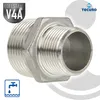 tecuro Reduktions-Doppelnippel Edelstahl V4A (AISI 316), Produktbild-Vorschau 3