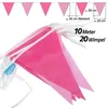 Goodymax® Wimpelkette 10 m Pink-Rosa Produktbild-Vorschau 2
