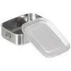 FoxOutdoor Lunchbox, Edelstahl, circa 18 x 14 x 6,5 cm Anteprima dell’immagine prodotto 2