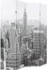 vidaXL Rozdeľovač izieb skladací 160 x 170 cm New York cez Náhľad obrázku produktu 1