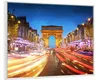 Wallario Wandbild Arc de triomphe in Paris bei Nacht, Produktbild-Vorschau 2