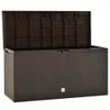 vidaXL Skrzynia ogrodowa brązowa 114x47x60 cm - Skrzynia do Podgląd zdjęcia produktu 4