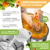KESSER® Entsafter für Obst und Gemüse aus Edelstahl 1100W Produktbild-Vorschau 4
