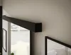 RICO II Schiebetür mit Spiegel Schwarz 96 cm Produktbild-Vorschau 5
