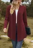 ASKSA Damen Strickjacke Kable Drapieren Lange aermel Offene Produktbild-Vorschau 5