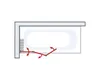 Schulte Duschwand Smart inkl. Klebe-Montage, 127 x 121 cm, Produktbild-Vorschau 11