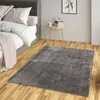 Luxus Hochflor Langflor Teppich Bilbao Anthrazit, Produktbild-Vorschau 2
