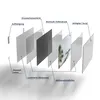 DEQORI Glasbild Echtglas 90x60 cm 'Flucht ins Paradies' Produktbild-Vorschau 7