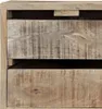 Sideboard 140×30×60 cm Massivholz Mango Produktbild-Vorschau 6