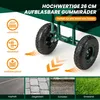 Pojízdné zahradní sedátko otočné o 360°, výškově Náhled obrázku produktu 1