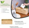 Badezimmerkorb HMF 37270 Wasserhyazinthe Einzelkorb 38x15x14 cm Voir les images du produit