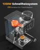 AIRMSEN Espressomaschine mit integriertem Mahlwerk, 20 Bar, Produktbild-Vorschau 9